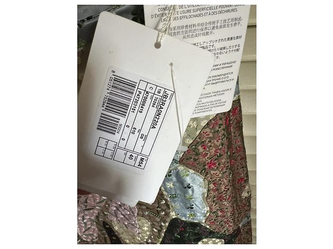 Falda midi de seda de VALENTINO GARAVANI Beige - vista 5
