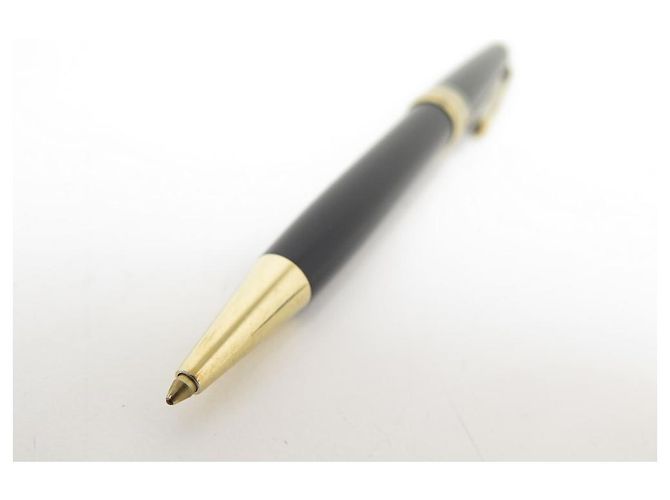 PENNA A SFERA VINTAGE MONTBLANC MEISTERSTUCK CLASSIC IN ORO Nero - vista 4
