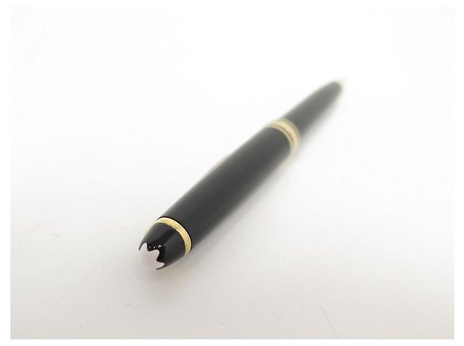 PENNA A SFERA VINTAGE MONTBLANC MEISTERSTUCK CLASSIC IN ORO Nero - vista 5