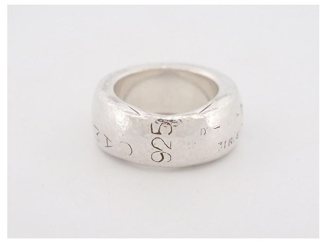 CHANEL CAMBON T-RING56 in Sterling Silber 925 27GR SILBER STERLING RING - Ansicht 4
