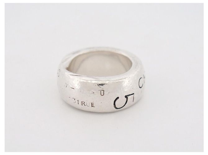 CHANEL CAMBON T-RING56 in Sterling Silber 925 27GR SILBER STERLING RING - Ansicht 5