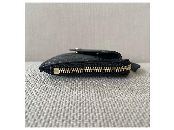 Louis Vuitton Tarjetero Doble Negro - vista 10
