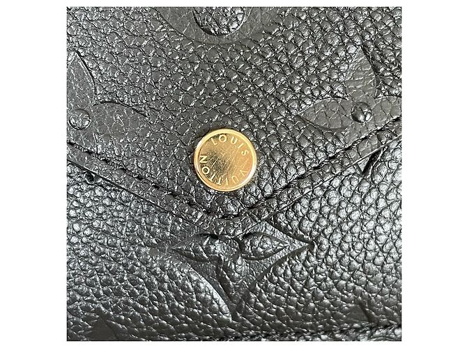 Louis Vuitton Tarjetero Doble Negro - vista 12