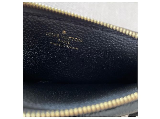 Louis Vuitton Tarjetero Doble Negro - vista 7