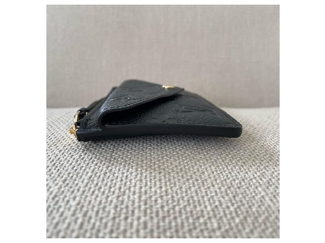 Louis Vuitton Tarjetero Doble Negro - vista 8