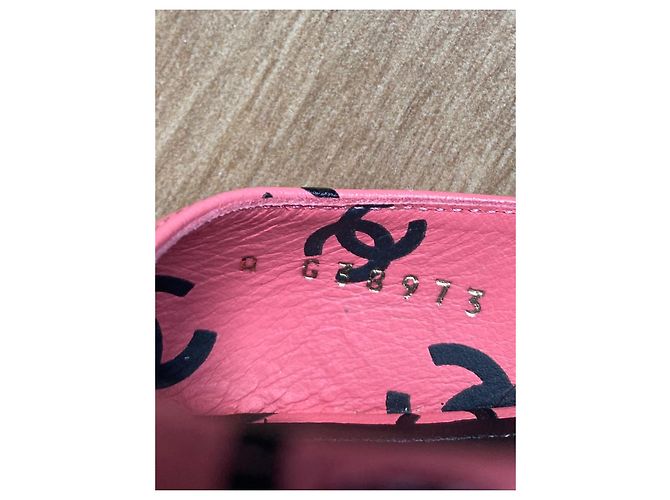 Chanel Sandali con tacco a monogramma Rosa - vista 14