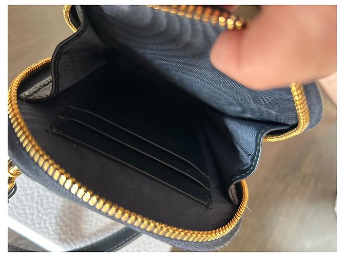 Pochette Dior Call'in in tessuto - vista 4