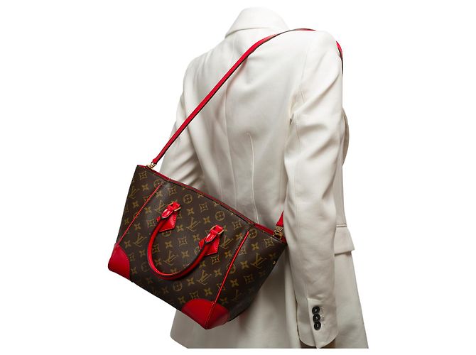LOUIS VUITTON Phenix Bag in Brown Canvas - 101773 - view 13