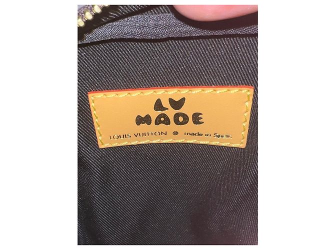 Louis Vuitton Virgil Abloh x NIGO Double Phone Marron - vue 4