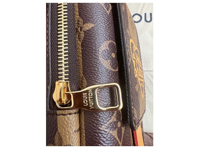 Louis Vuitton Virgil Abloh x NIGO Double Phone Marron - vue 8