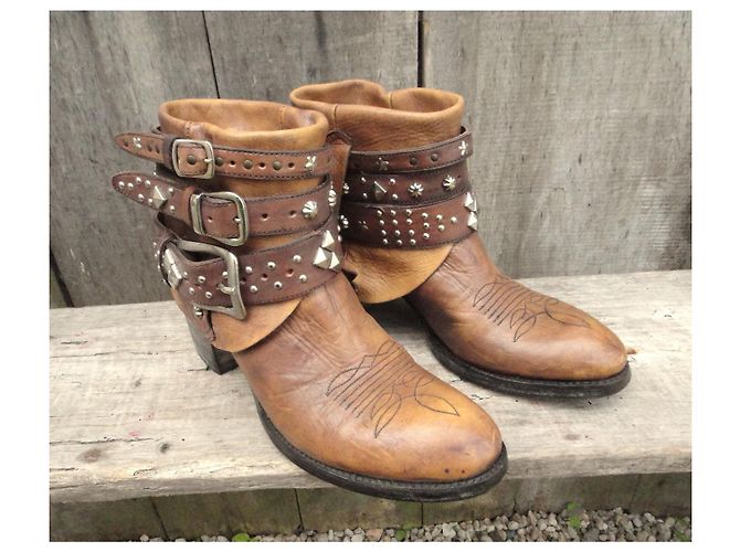 Autre Marque botas Old Gringo talla 36 Marrón claro - vista 2