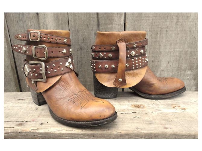 Autre Marque botas Old Gringo talla 36 Marrón claro - vista 3