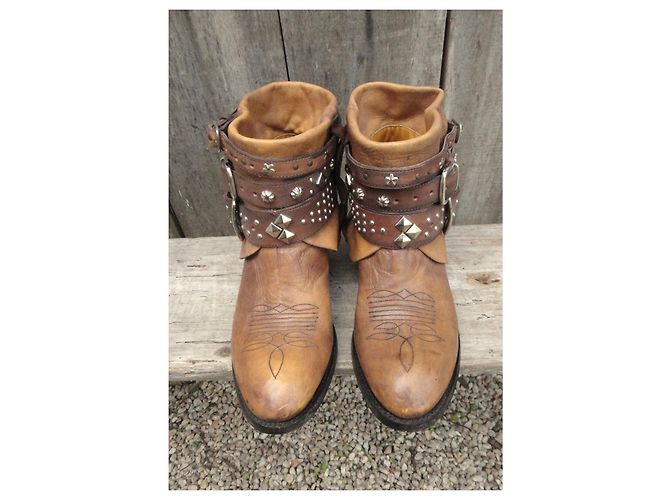 Autre Marque botas Old Gringo talla 36 Marrón claro - vista 4