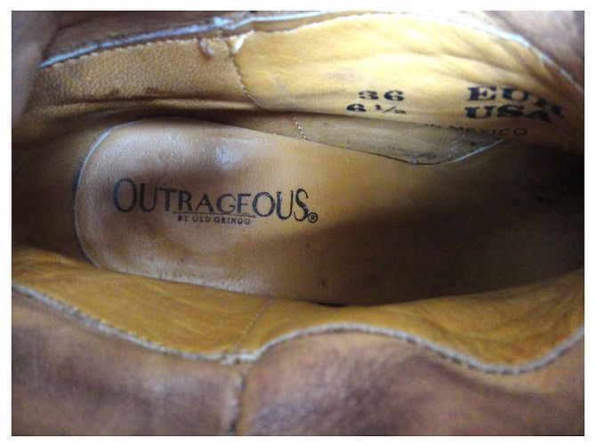 Autre Marque botas Old Gringo talla 36 Marrón claro - vista 8