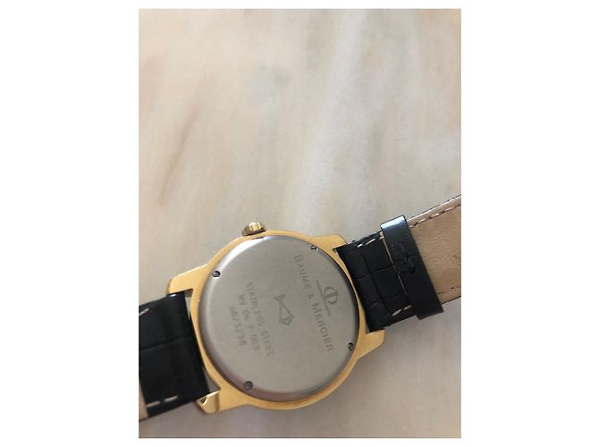 Relógio Automático Baume & Mercier Formula S Ouro e Aço - vista 3