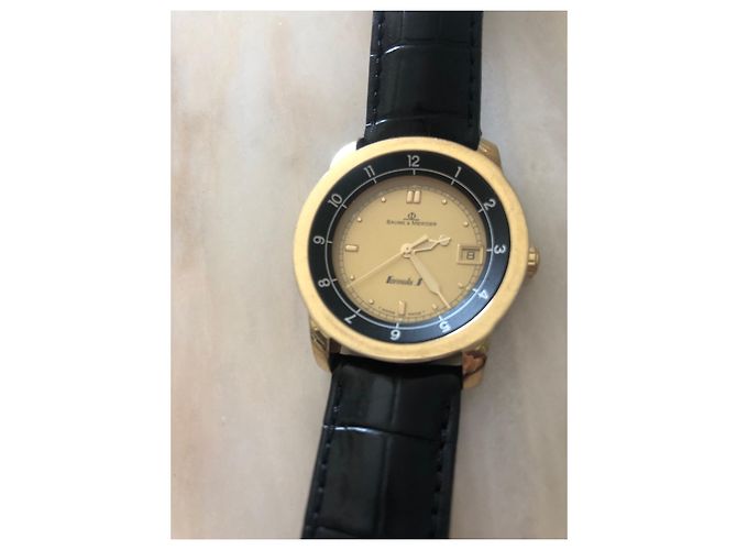 Relógio Automático Baume & Mercier Formula S Ouro e Aço - vista 4