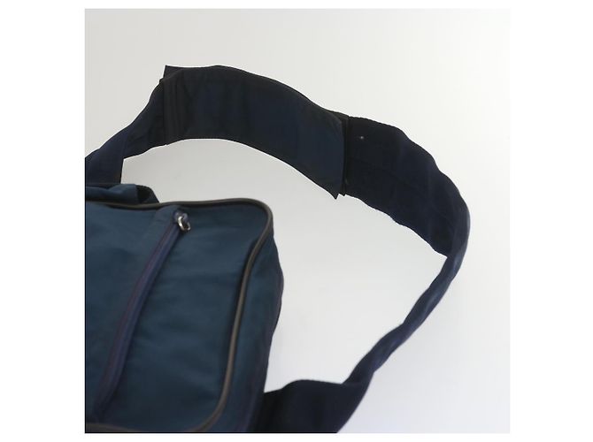 PRADA Borsa a spalla Nylon Navy Auth hk1116 Blu navy - vista 14