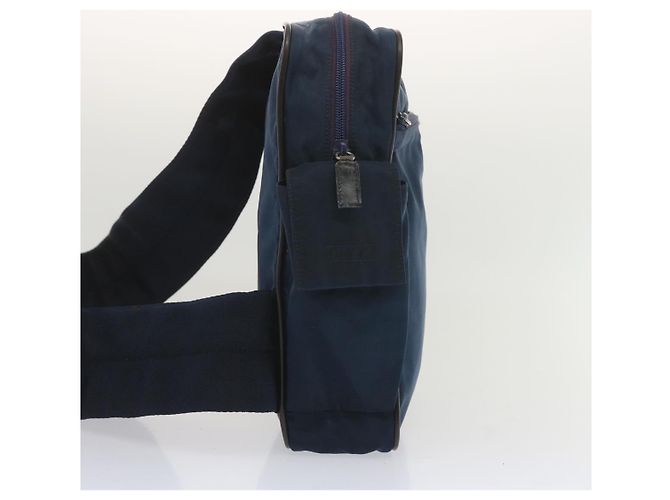 PRADA Borsa a spalla Nylon Navy Auth hk1116 Blu navy - vista 4