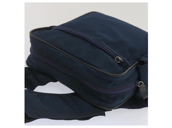 PRADA Borsa a spalla Nylon Navy Auth hk1116 Blu navy - vista 6