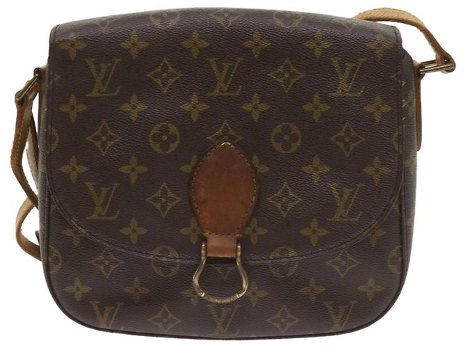 Saint-Cloud LOUIS VUITTON Monogram Saint Cloud GM Borsa a tracolla M51242 LV Auth ai782 Monogramma - vista 13