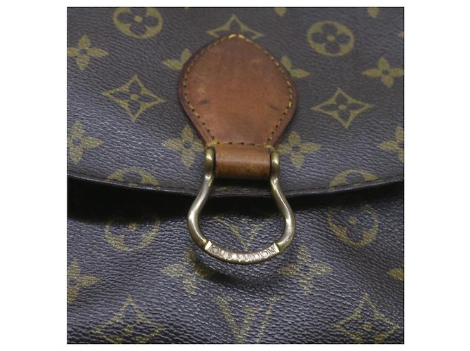 Saint-Cloud LOUIS VUITTON Monogram Saint Cloud GM Borsa a tracolla M51242 LV Auth ai782 Monogramma - vista 19