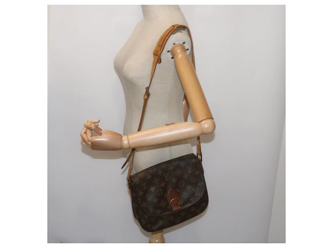 Saint-Cloud LOUIS VUITTON Monogram Saint Cloud GM Borsa a tracolla M51242 LV Auth ai782 Monogramma - vista 25