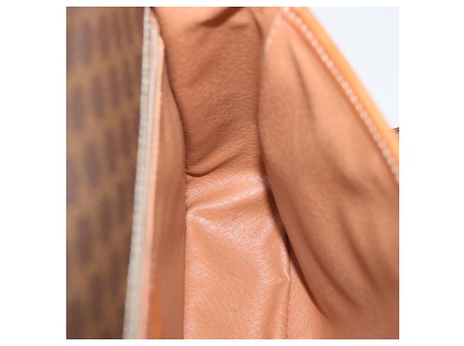 Céline CELINE Macadam Canvas Schultertasche PVC Leder Braun Auth 68506 - Ansicht 19
