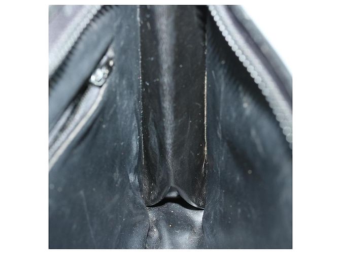 Céline CELINE C Pochette in tela macadam nera Auth ac2823 Nero - vista 15