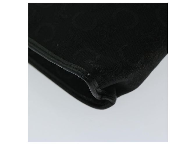 Céline CELINE C Pochette in tela macadam nera Auth ac2823 Nero - vista 9