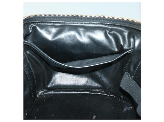 Borsa a Mano Vanity CHANEL in Pelle Verniciata 2way Nera CC Auth bs11283 Nero - vista 20