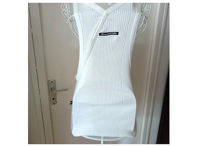Camiseta sin mangas de Jean Paul Gaultier Blanco - vista 6