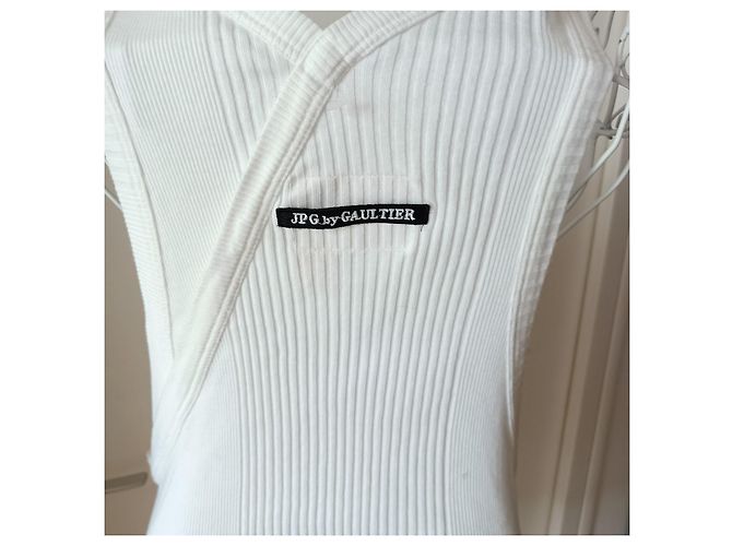 Camiseta sin mangas de Jean Paul Gaultier Blanco - vista 7