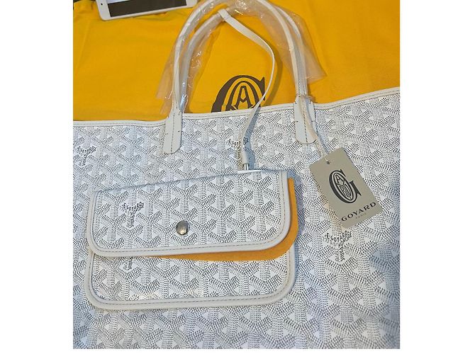 Goyard Saint Louis PM Bianco - vista 2