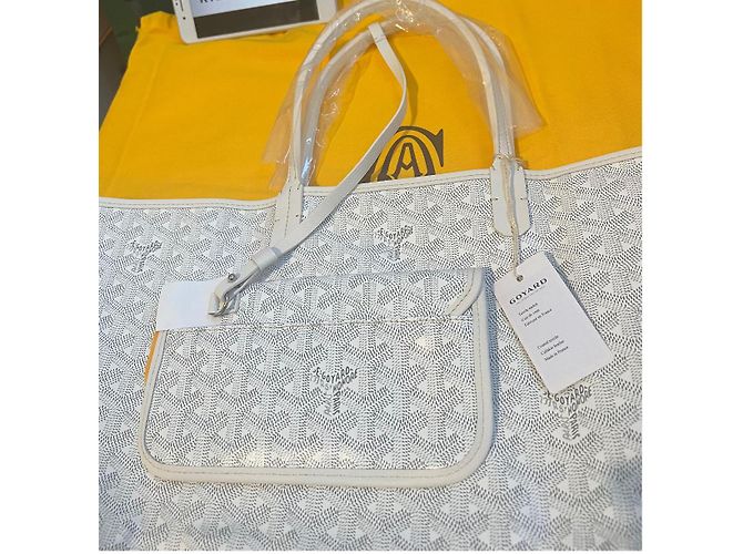 Goyard Saint Louis PM Bianco - vista 3