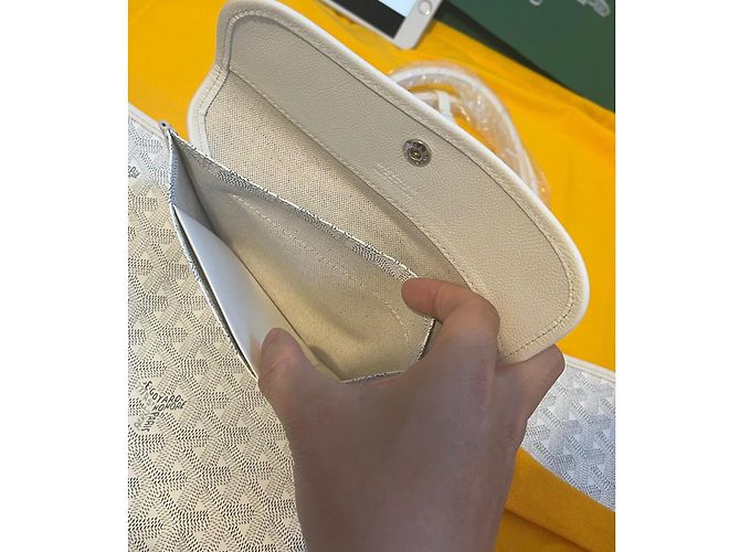 Goyard Saint Louis PM Bianco - vista 6