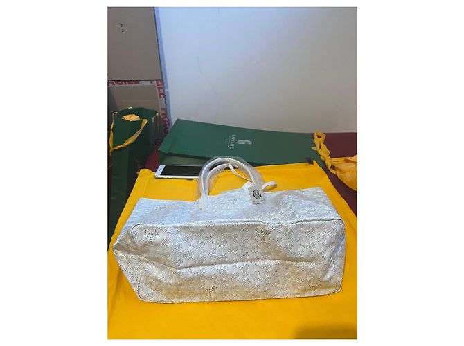 Goyard Saint Louis PM Bianco - vista 8