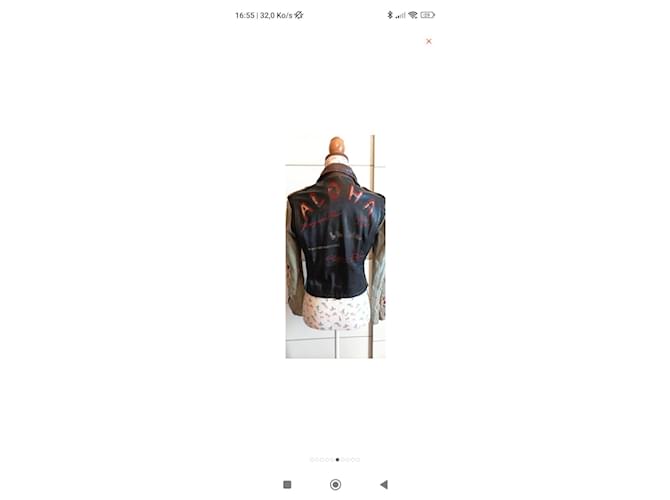 Htc Lederjacke Mehrfarben - Ansicht 5