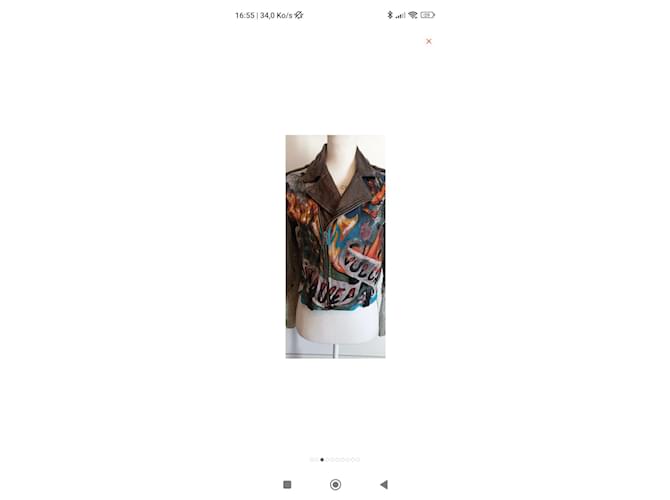 Htc Lederjacke Mehrfarben - Ansicht 7