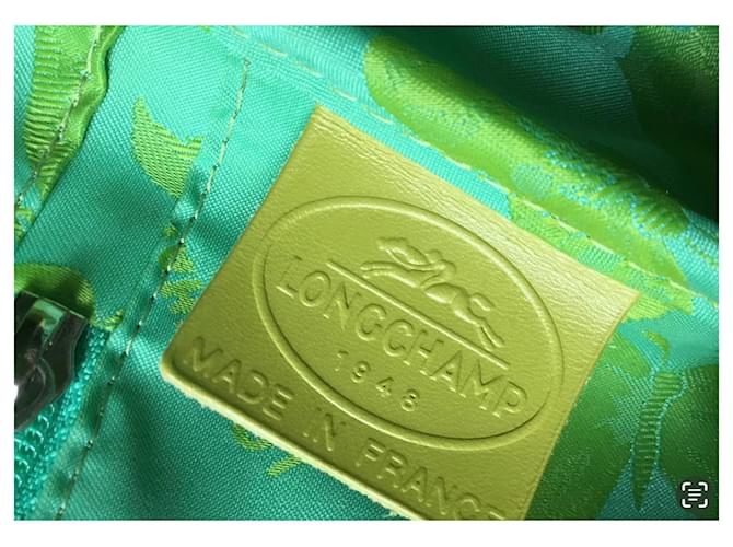 Longchamp BORSA ANIS IN VITELLO A FORMA DI CROCO - vista 7