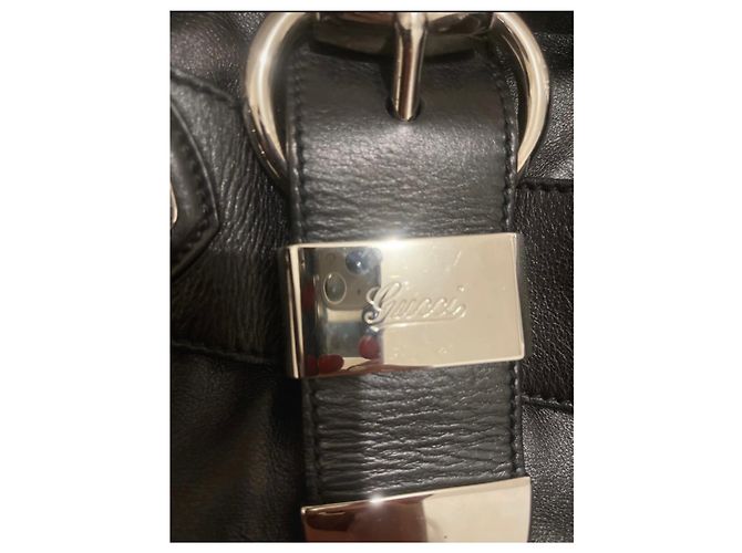 Vintage Gucci Romy Tasche Schwarz - Ansicht 5