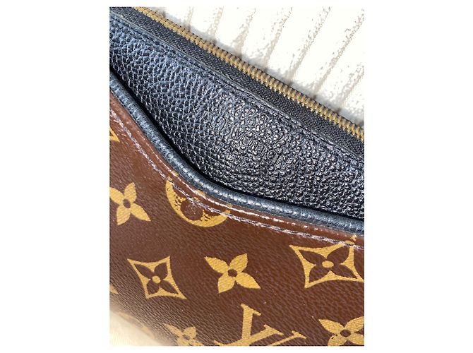 Pallas Pochette Louis Vuitton Damier Graphite Marrone - vista 5