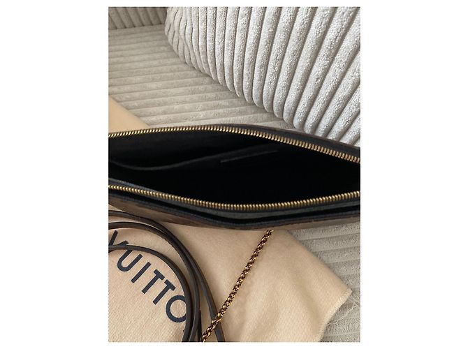 Pallas Pochette Louis Vuitton Damier Graphite Marrone - vista 6