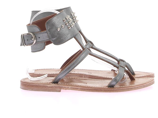 Sandali K Jacques T.EU 37 Pelle Grigio - vista 3
