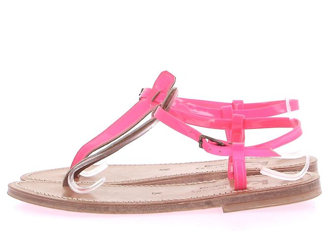 K JACQUES Sandali T.Unione Europea 37 Leather Rosa - vista 2