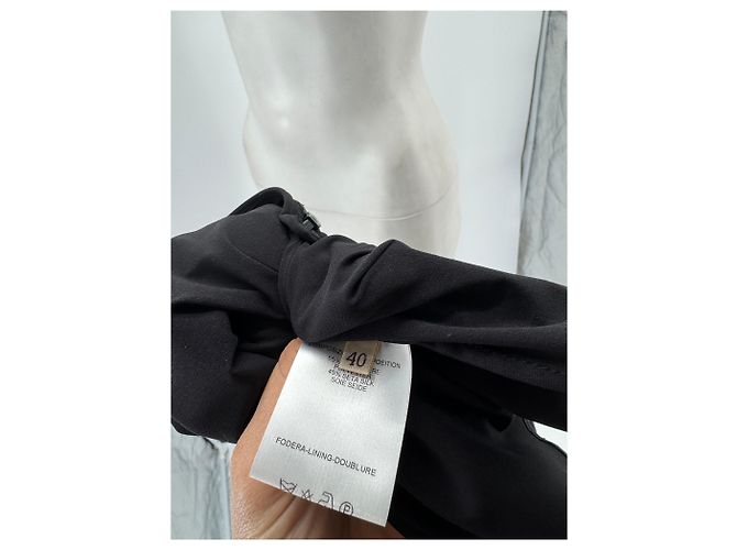 Stella Mc Cartney Stella McCartney è in cima al T.IT 40 Seta Nero - vista 6