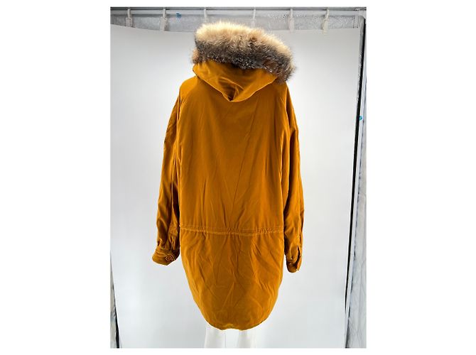 Hermès Mäntel T.International S Polyester Gelb - Ansicht 2