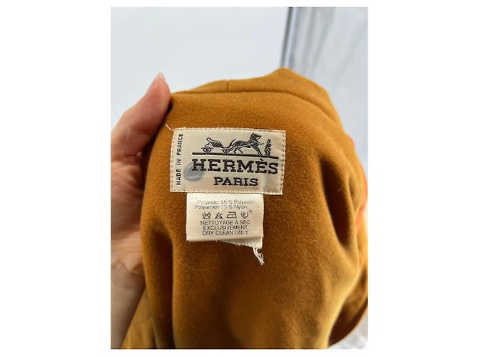 Hermès Mäntel T.International S Polyester Gelb - Ansicht 5
