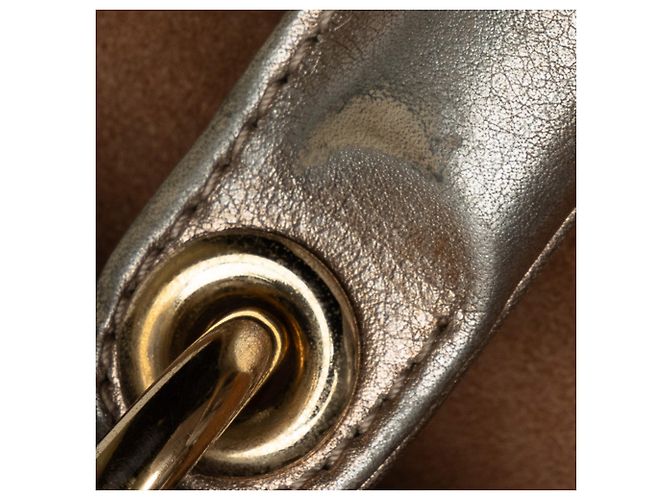 Dior Gold Piccola pelle di agnello Cannage My ABCDior Lady Dior D'oro - vista 13