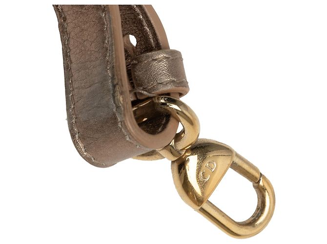 Dior Gold Piccola pelle di agnello Cannage My ABCDior Lady Dior D'oro - vista 16
