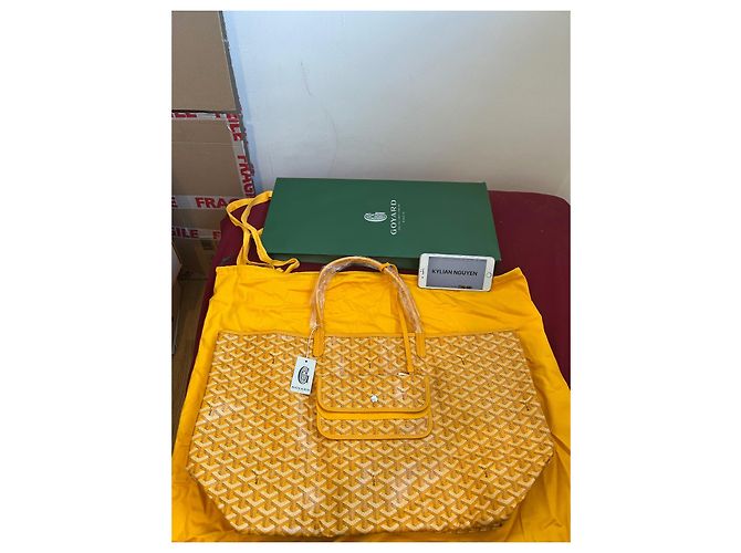 Goyard Saint Louis GM Giallo - vista 3
